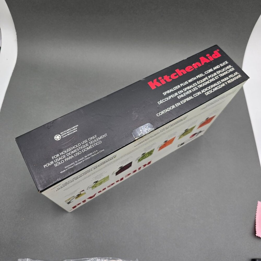 KitchenAid Spiralizer Plus Attachment 7 Blades Stand Mixer KSM2APC NIB - Picture 9 of 9